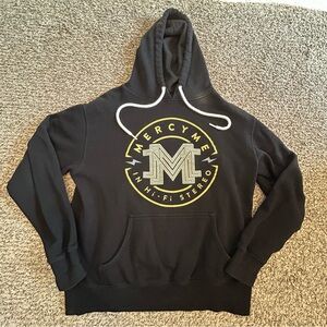 Mercy Me Size Small Black and Yellow Hoodie